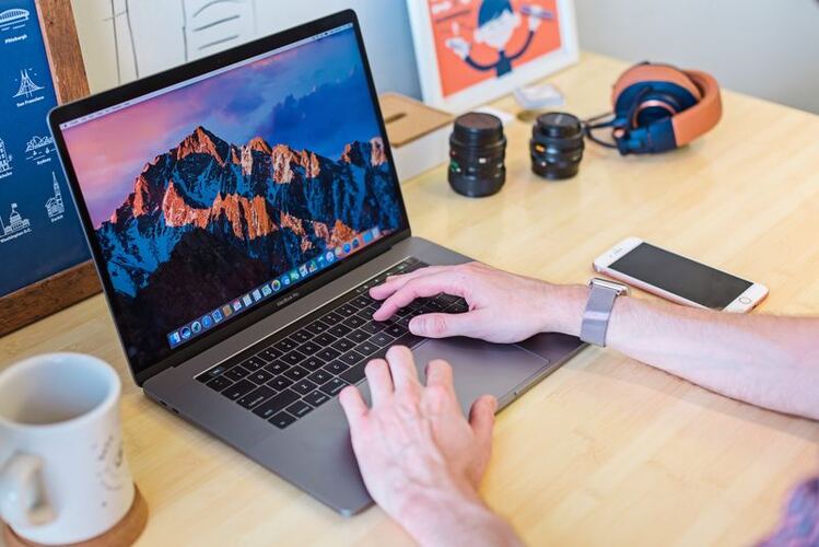 Working At A Desk